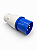 Plug Tomada Industrial Acoplador Macho 16A 2P+T 220V/240V - Azul - Imagem 1
