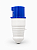 Plug Tomada Industrial Acoplador Macho 16A 2P+T 220V/240V - Azul - Imagem 3
