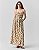 Vestido Jacquard Floral - Imagem 1