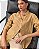 Camisa Voil Listras Mostarda - Imagem 4