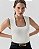 Blusa Tricot Detalhe Bicolor - Imagem 1