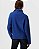Blusa Tricot Canelada Gola Alta Azul - Imagem 5