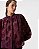 Blusa Jacquard Floral Berry - Imagem 3