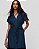Vestido Chemise Pregas Liocel - Imagem 3