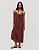 Vestido Midi Detalhe Babado - Imagem 1