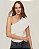 Blusa Tricot Ombro Único Babado - Imagem 4