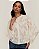Blusa Fio Tinto Jacquard Castanha - Imagem 1