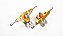 Setup 143 - Eixos OURO FIQUEI RICO e Bases 45°/35° PRATA - Kit 65 - Imagem 3