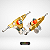 Setup 143 - Eixos OURO FIQUEI RICO e Bases 45°/35° PRATA - Kit 59 - Imagem 1