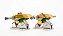 Setup 143 - Eixos OURO FIQUEI RICO e Bases 45°/35° PRATA - Kit 59 - Imagem 3