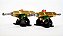 Setup 143 - Eixos OURO FIQUEI RICO e Bases 45°/35° PRETAS - Kit 72 - Imagem 4