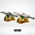 Setup 158 - Eixos Prata / Base Ouro Fiquei Rico 45°/35° - Kit 26 - Imagem 1