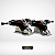 Setup 158mm - Eixos Preto / Base Prata 45°/35° - Kit 08 - Imagem 1