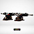 Setup 158mm - Eixos Preto / Base Bronze Camaleão 45°/35° - Kit 22 - Imagem 1