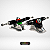 Setup 171mm - Eixos Preto / Base Prata 45°/30° - Kit 44 - Imagem 1