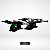 Setup 186mm - Eixos Preto / Base Preta 51°/35° - Kit 81 - Imagem 1