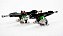 Setup 186mm - Eixos Preto / Base Prata 51°/30° - Kit 83 - Imagem 3