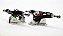 Setup 186mm - Eixos Preto / Base Prata 51°/30° - Kit 83 - Imagem 6