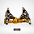 Setup 171 - Eixos Bronze Camaleão e Bases 45°/35° Ouro Fiquei Rico - Kit 33 - Imagem 1