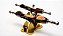 Setup 158mm - Eixos Bronze Camaleão e Bases 45°/35° Ouro Fiquei Rico - Kit 06 - Imagem 3