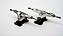 Setup 171mm - Eixos Prata e Bases 45°/30° Pretas - Kit 04 - Imagem 2