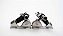 Setup 171mm - Eixos Preto e Bases 45°/35° Prata - Kit 40 - Imagem 9