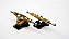 Setup 171mm - Eixos Ouro Fiquei Rico e Bases 51°/35° Preto - Kit 34 - Imagem 2