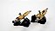 Setup 171mm - Eixos Ouro Fiquei Rico e Bases 45°/30° Preto - Kit 13 - Imagem 2