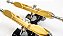 Setup 171mm - Eixos Ouro Fiquei Rico e Bases 45°/30° Preto - Kit 13 - Imagem 8