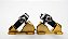 Setup 171mm - Eixos Preto e Bases 51°/35° Ouro Fiquei Rico - Kit 39 - Imagem 5