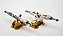 Setup 171mm - Eixos Prata e Bases 45°/30° Ouro Fiquei Rico - Kit 20 - Imagem 2