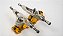 Setup 171mm - Eixos Prata e Bases 45°/30° Ouro Fiquei Rico - Kit 20 - Imagem 6