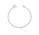 Pulseira riviera oval cristal - Imagem 1