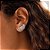 Brinco ear cuff de gota - Imagem 2