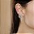 Brinco ear cuff de franjas - Imagem 7