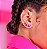 Brinco pink 8mm - Imagem 3