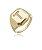 Anel  de dedinho de letra - Imagem 1