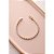 Pulseira riviera oval dourada - Imagem 2