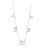 Choker cristal na prata - Imagem 2