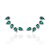 Brinco earcuff esmeralda - Imagem 1