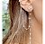 Brinco ear chain gotas - Imagem 2