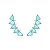 Brinco ear cuff cinco gotas colombiana - Imagem 1