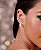 Brinco ear cuff cristal - Imagem 2
