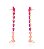 Brinco ear chain pink - Imagem 2