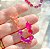 Brinco ear chain pink - Imagem 7