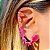 Brinco ear chain pink - Imagem 5