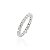 Anel cristal 4mm na prata 925 (escolha o tamanho) - Imagem 1