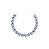 Pulseira riviera quadrada tanzanita - Imagem 2