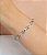 Pulseira riviera gota acqua marine - Imagem 2