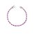 Pulseira riviera oval pink - Imagem 1